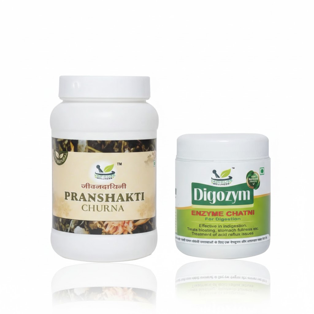 1 Pranshakti Churn + 1 Digozym